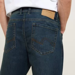 Jean Straight 4 Longueurs En Coton Et Polyester Re -Trendy Soldes 1003245 9980 V4