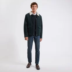 Jean Straight 4 Longueurs En Coton Et Polyester Re -Trendy Soldes 1003245 9980 V6