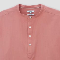 Chemise Regular Unie Coton Recyclé Nid D'abeille -Trendy Soldes 1003265 14433 V8