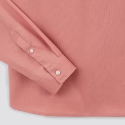 Chemise Regular Unie Coton Recyclé Nid D'abeille -Trendy Soldes 1003265 14433 V9