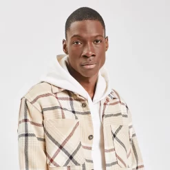 Surchemise Carreaux Coton Recyclé -Trendy Soldes 1003266 10132 V4