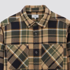 Surchemise Carreaux Coton Recyclé -Trendy Soldes 1003266 11214 V8