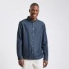 Chemise Regular Micro Geo Coton