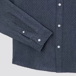 Chemise Regular Micro Geo Coton -Trendy Soldes 1003277 11825 V9