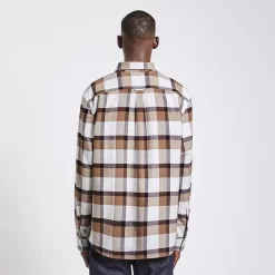 Chemise Regular à Carreaux Coton Recyclé -Trendy Soldes 1003278 17013 V3