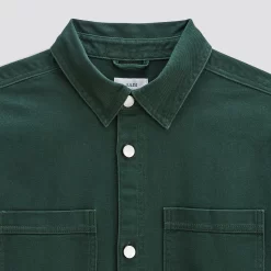 Surchemise Unie Coton Recyclé 15 Surchemise Unie Coton Recyclé -Trendy Soldes 1003279 16701 V8