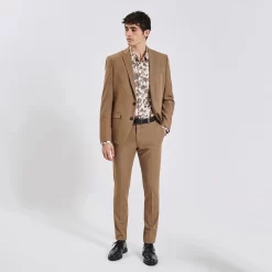 Chemise Regular Imprimé Fleur Coton -Trendy Soldes 1003283 10100 V6