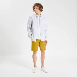 Bermuda Chino Taille élastiquée -Trendy Soldes 1003286 12536 V6