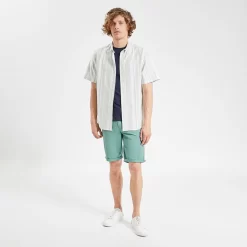 Bermuda Chino Taille élastiquée -Trendy Soldes 1003286 16660 V6