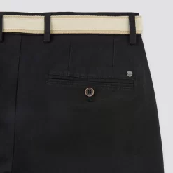 Bermuda Chino Uni Avec Ceinture 18 Bermuda Chino Uni Avec Ceinture -Trendy Soldes 1003287 18006 V10