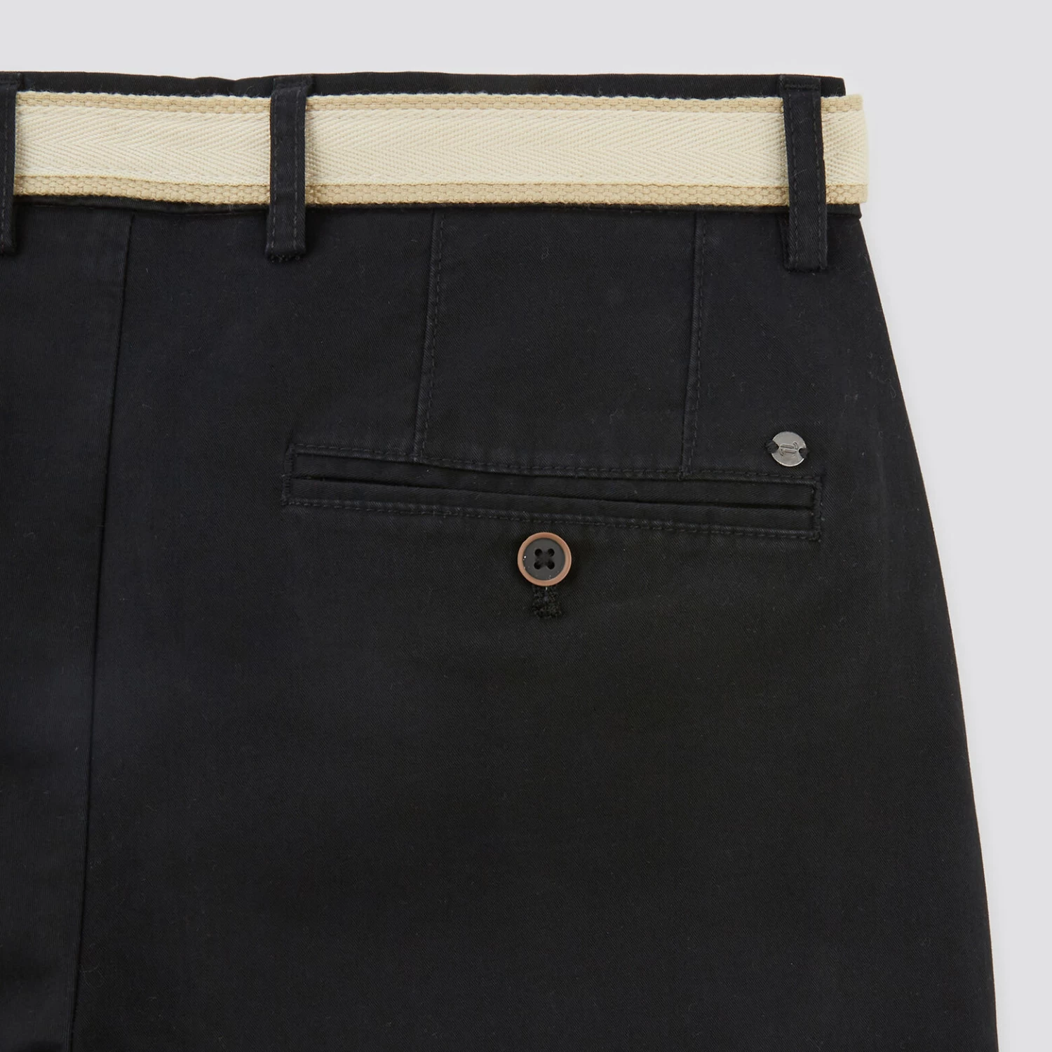 Bermuda Chino Uni Avec Ceinture 8 Bermuda Chino Uni Avec Ceinture â Image 8