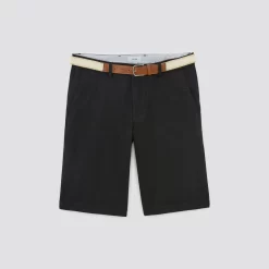 Bermuda Chino Uni Avec Ceinture 17 Bermuda Chino Uni Avec Ceinture -Trendy Soldes 1003287 18006 V11