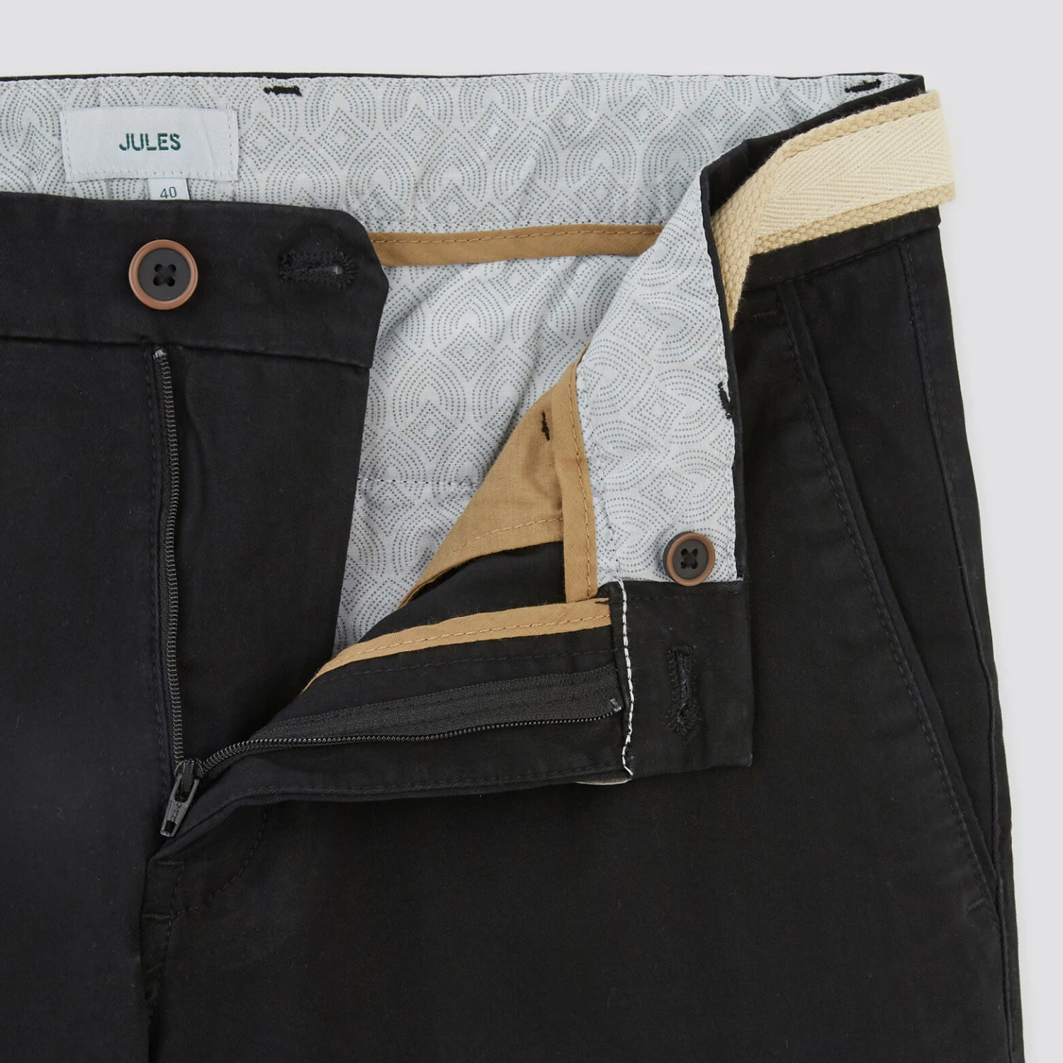 Bermuda Chino Uni Avec Ceinture 9 Bermuda Chino Uni Avec Ceinture â Image 9