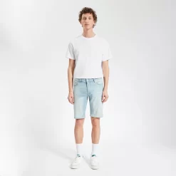 Bermuda En Jean Urbanflex En Polyester Recyclé -Trendy Soldes 1003300 11234 V2