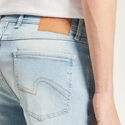 Bermuda En Jean Urbanflex En Polyester Recyclé -Trendy Soldes 1003300 11234 V4