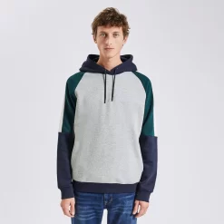 Sweat à Capuche Colorblock -Trendy Soldes 1003310 18420 V2