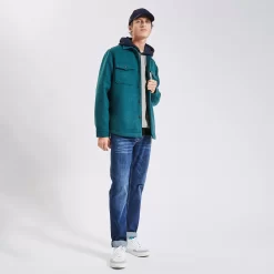 Sweat à Capuche Colorblock -Trendy Soldes 1003310 18420 V6