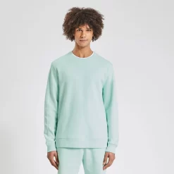 Sweat Piqué à Col Rond -Trendy Soldes 1003312 11552 V2