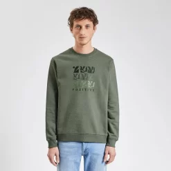 Sweat à Col Rond 100 % Recyclé 13 Sweat à Col Rond 100 % Recyclé -Trendy Soldes 1003314 16707 V2