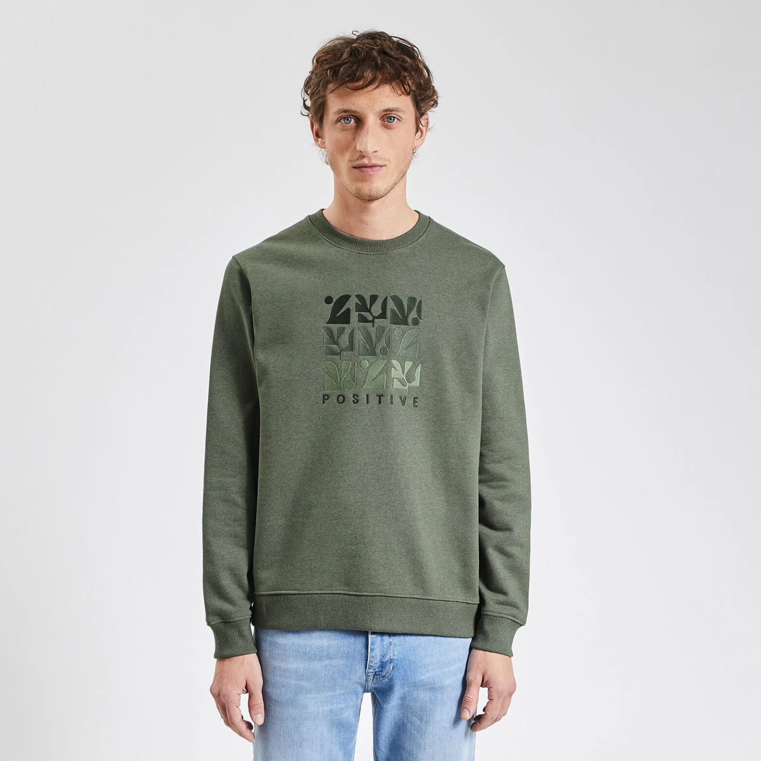 Sweat à Col Rond 100 % Recyclé 5 Sweat à Col Rond 100 % Recyclé – Image 5