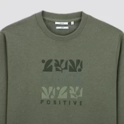 Sweat à Col Rond 100 % Recyclé 16 Sweat à Col Rond 100 % Recyclé -Trendy Soldes 1003314 16707 V8