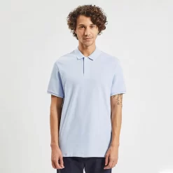 Polo Manches Courtes Uni Coton Piqué -Trendy Soldes 1003320 11044 V2