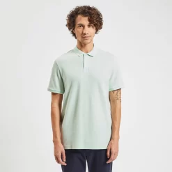 Polo Manches Courtes Uni Coton Piqué -Trendy Soldes 1003320 11502 V2