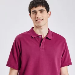 Polo Manches Courtes Piqué Uni -Trendy Soldes 1003322 14803 V4
