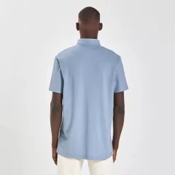 Polo Manches Courtes Piqué Col Mao -Trendy Soldes 1003327 11245 V3