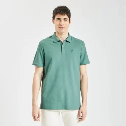 Polo Manches Courtes Piqué à Pois -Trendy Soldes 1003329 11567 V2