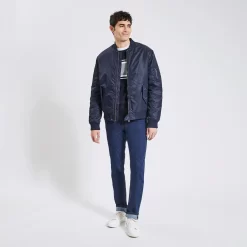 Pull Col Rond Colorblock -Trendy Soldes 1003354 11873 V6