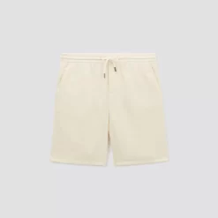 Bermuda Taille élastiquée Gaze De Coton -Trendy Soldes 1003375 10141 V11