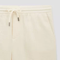 Bermuda Taille élastiquée Gaze De Coton -Trendy Soldes 1003375 10141 V8