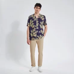 Pantalon Chino Slim Urbain Léger -Trendy Soldes 1003404 10505 V6