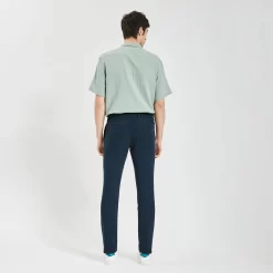 Pantalon Taille élastiquée En Coton Lin -Trendy Soldes 1003406 11822 V3