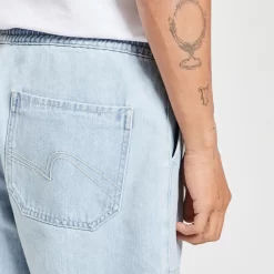 Short En Jean Découpe Poche Platrier -Trendy Soldes 1003410 11234 V4