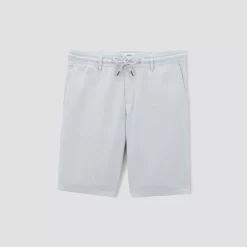 Bermuda Uni En Coton Lin -Trendy Soldes 1003413 11044 V11