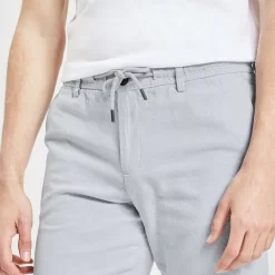 Bermuda Uni En Coton Lin -Trendy Soldes 1003413 11044 V4