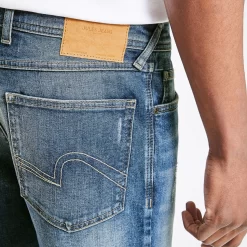 Bermuda En Jean Destroy -Trendy Soldes 1003415 11234 V4