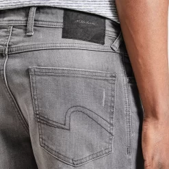 Bermuda En Jean Destroy Noir -Trendy Soldes 1003416 18001 V4