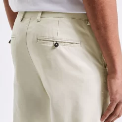 Pantalon Chino Straight En Twill -Trendy Soldes 1003422 10118 V4