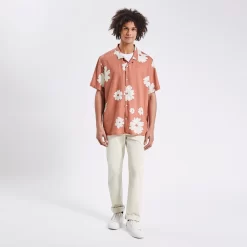 Pantalon Chino Straight En Twill -Trendy Soldes 1003422 10118 V6