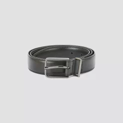 Ceinture à Boucle En Cuir