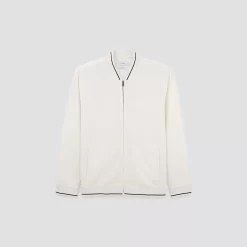 Veste Zippée En Maille -Trendy Soldes 1003478 10100 V11