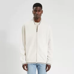 Veste Zippée En Maille -Trendy Soldes 1003478 10100 V2