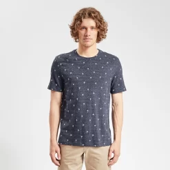 Tee Shirt Matière Fantaisie Et Imprimé All Over -Trendy Soldes 1003510 11307 V2