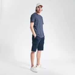 Tee Shirt Broderie Poitrine -Trendy Soldes 1003513 11845 V5