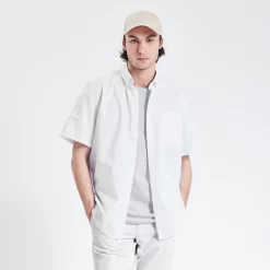 Chemisette Regular Oxford Coton Neps