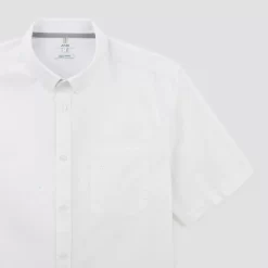 Chemisette Regular Oxford Coton Neps -Trendy Soldes 1003538 10002 V8