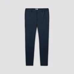 Pantalon Chino à Carreaux Bi-stretch -Trendy Soldes 1003568 11878 V11